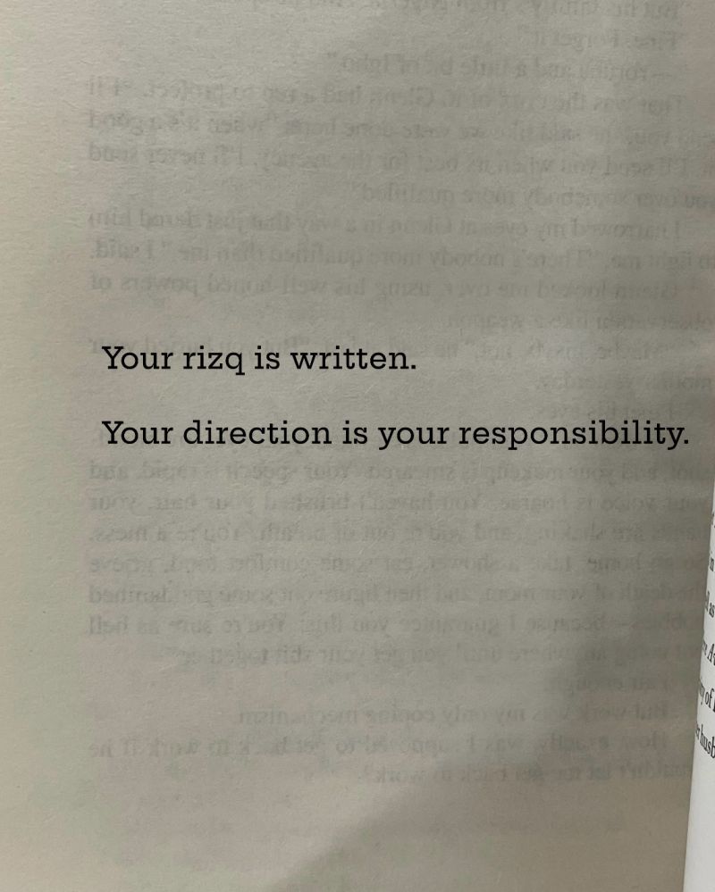 What you focus on is exactly where you are going.